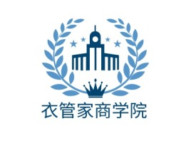 广西衣管家商学院logo标志设计
