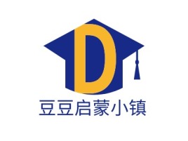 河北豆豆启蒙logo标志设计