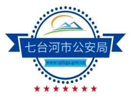 黑龙江七台河公安公司logo设计