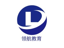 领航教育logo标志设计