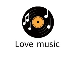 Love musiclogo标志设计