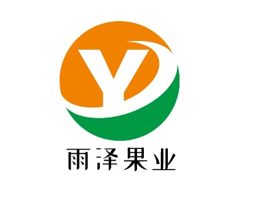 雨泽果业LOGO设计