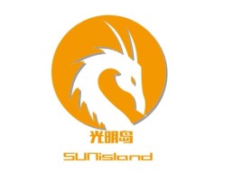 光明岛logo标志设计