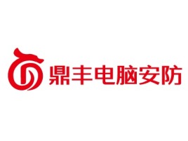 鼎丰电脑安防公司logo设计