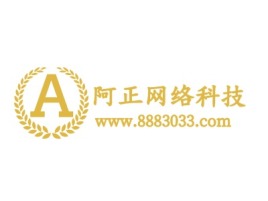 阿正传媒公司logo设计