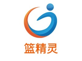 篮精灵logo标志设计