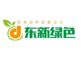 包头东新绿色品牌logo设计