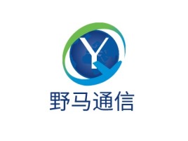 野马通信公司logo设计