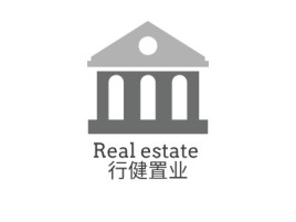 Real estate行健置业企业标志设计