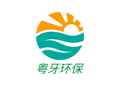 粤牙环保LOGO设计