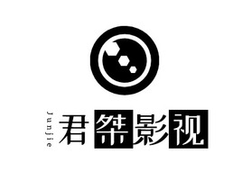 君桀影視logo標志設計