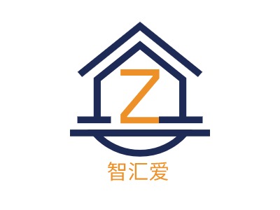 智汇爱LOGO设计