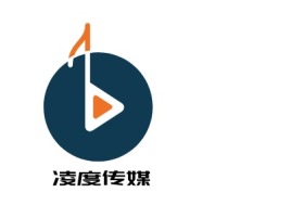 凌度传媒logo标志设计