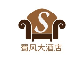 蜀风大酒店名宿logo设计