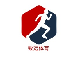 致远体育logo标志设计