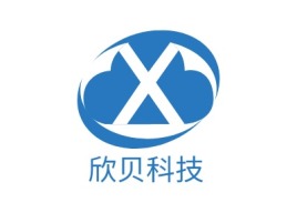 欣贝科技公司logo设计