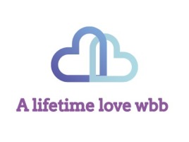 A lifetime love wbb婚庆门店logo设计