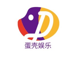 蛋壳娱乐logo标志设计