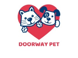 DOORWAY PET门店logo设计