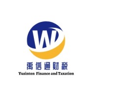          禹 信 通 财 税  公司logo设计