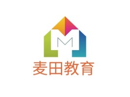 麦田教育logo标志设计