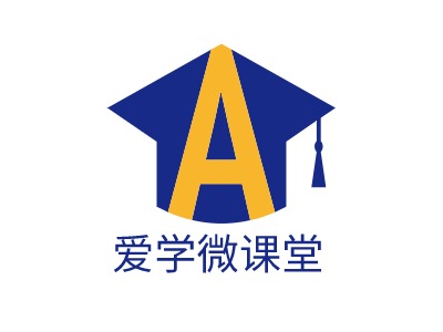 爱学微课堂LOGO设计