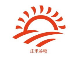 庄禾谷粮品牌logo设计