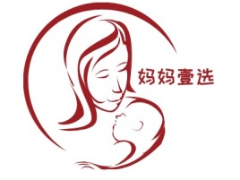妈妈壹选门店logo设计