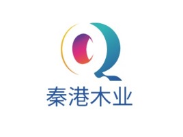 秦港木业名宿logo设计
