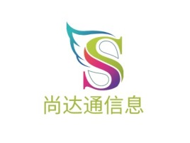 尚达通信息logo标志设计