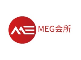 MEG会所店铺logo头像设计