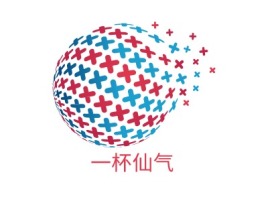 一杯仙气logo标志设计