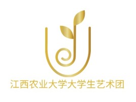 江西农业大学大学生艺术团logo标志设计