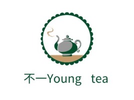 不一Young ·tea店铺logo头像设计