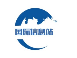 国际信息站公司logo设计