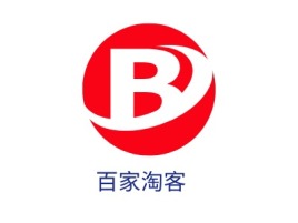 百家淘客公司logo设计