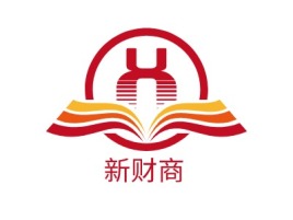 新财商logo标志设计
