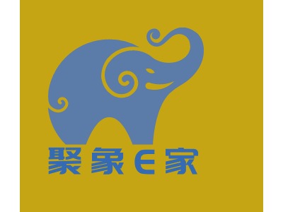 聚象E家LOGO設(shè)計