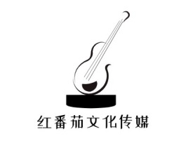红番茄文化传媒logo标志设计
