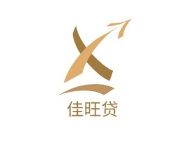 佳旺贷金融公司logo设计