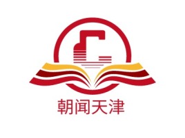 朝闻天津logo标志设计