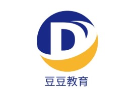 豆豆教育logo标志设计