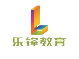 乐锋教育logo标志设计
