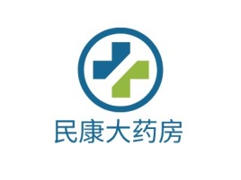 云南民康大药房门店logo设计