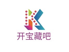 广东开宝藏吧公司logo设计