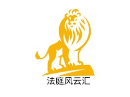 法庭风云汇logo标志设计