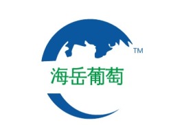 海岳葡萄品牌logo设计