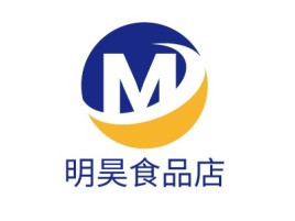 明昊食品店公司logo设计