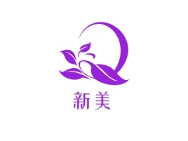 福建新美门店logo设计