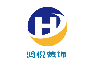 鸿悦装饰LOGO设计